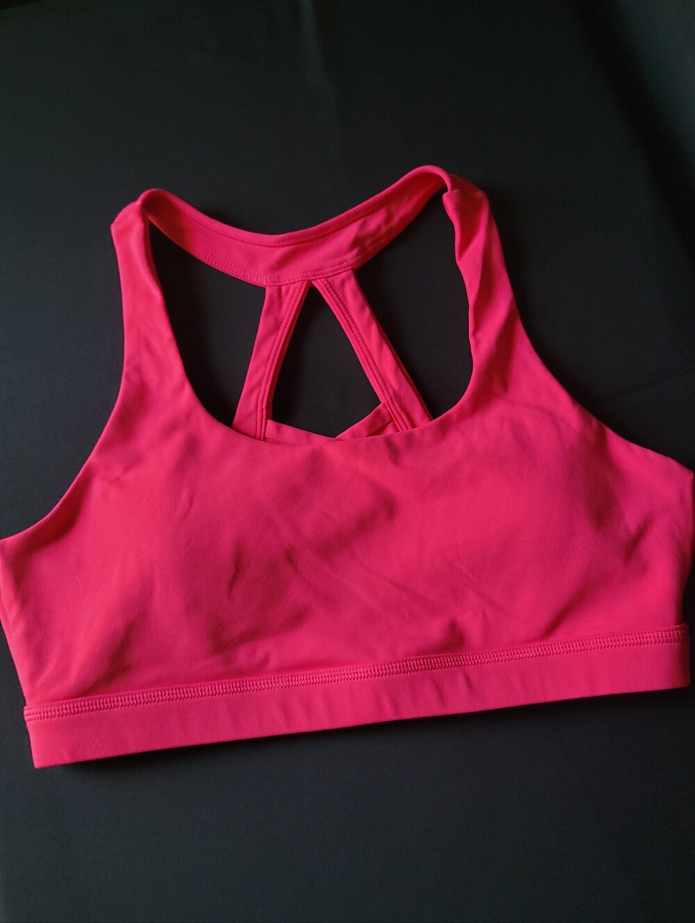 Vital Apparel Watermelon Pink Sports Bra Size M